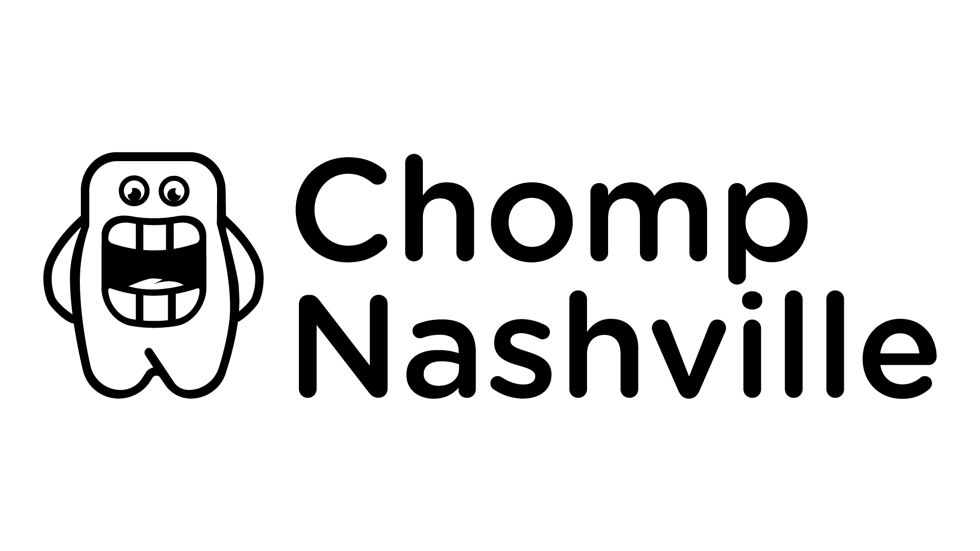 Chomp Nashville Black and White