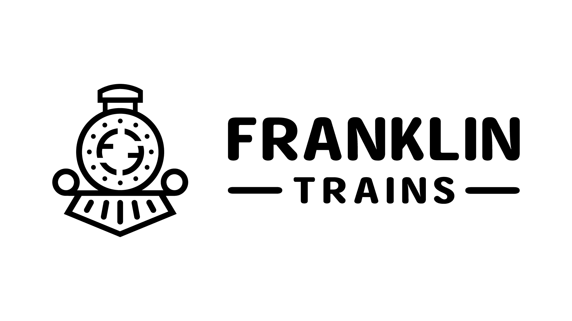 Franklin Trains black and white